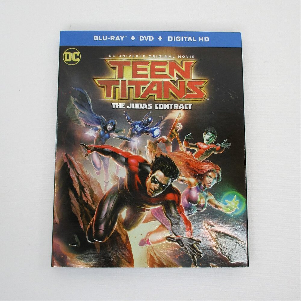 Teen Titans The Judas Contract Blu-Ray/DVD/Digital HD Animated Movie